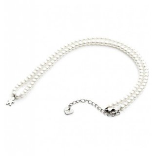 Collana 4US Cesare Paciotti pearl and baby donna 4UCL3587W