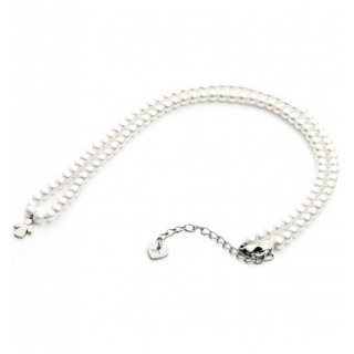 Collana 4US Cesare Paciotti pearl and angel donna 4UCL3589W