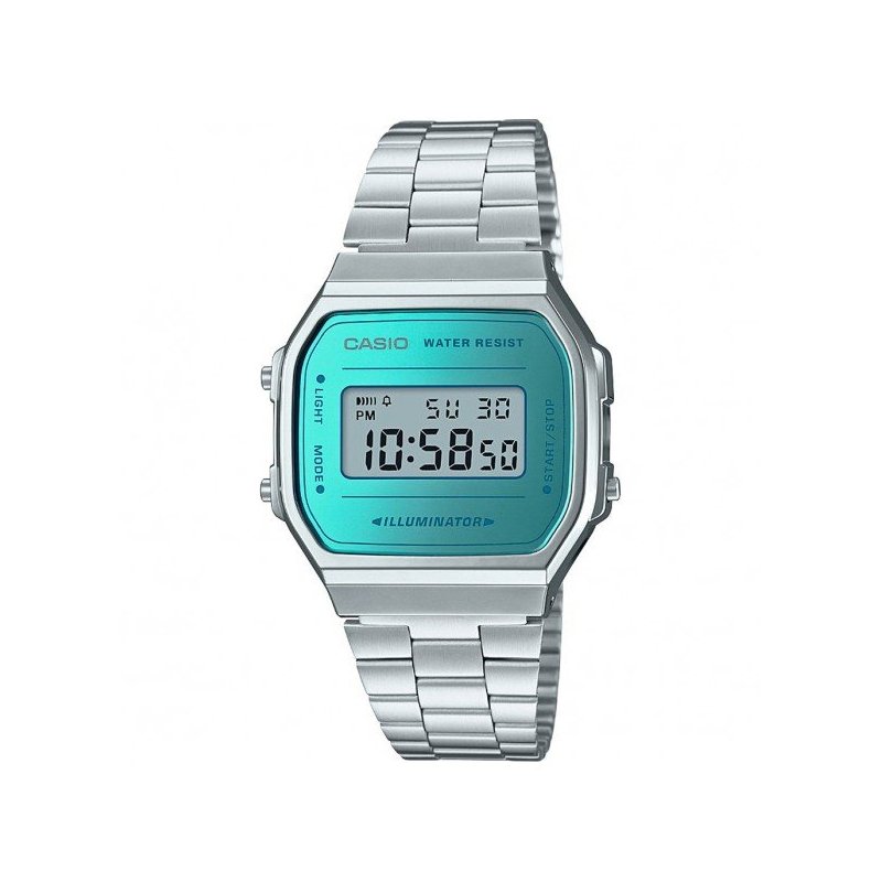Orologio digitale Casio vintage collection a168wem-2ef