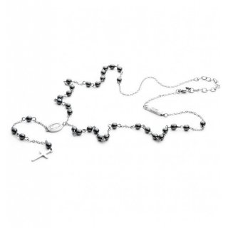 Collana 4US Cesare Paciotti hematite rosary uomo 4UCL3753