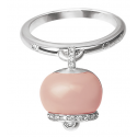 Chantecler - Anello Campanella - Oro Bianco - Diamanti