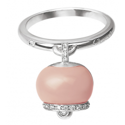 Chantecler - Anello Campanella - Oro Bianco - Diamanti