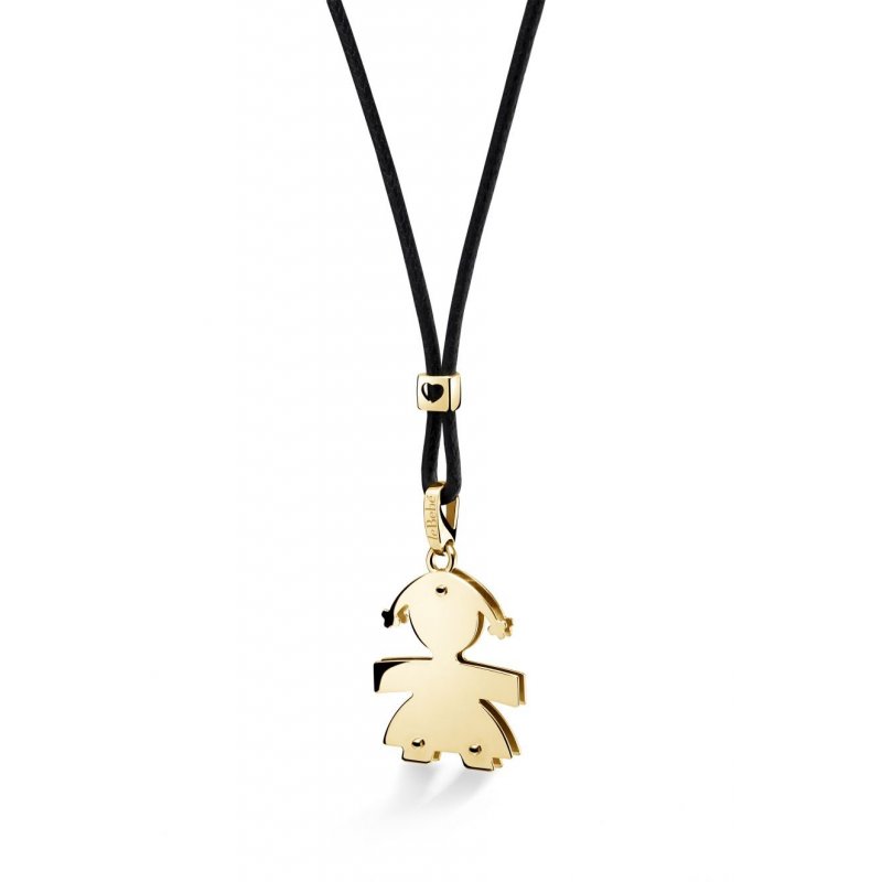 Le Bebe' - Ciondolo Bimba - Oro Giallo 9K