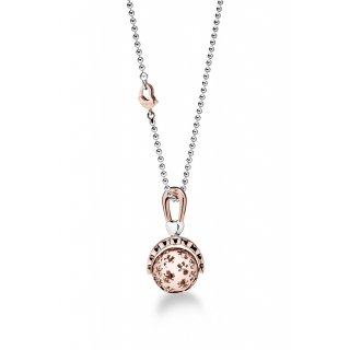 I Sonaglini ♡ Ciondolo Suonamore Argento Placcato Oro Rosa E Diamantino