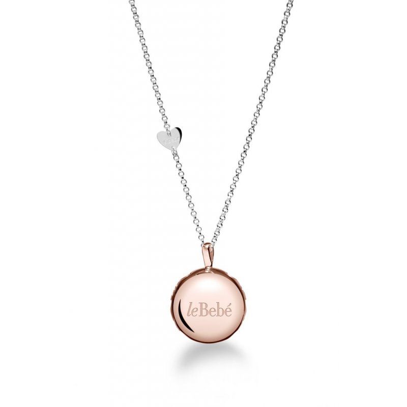 Le Bebe' - Ciondolo Suonamore - Oro Rosa - Argento