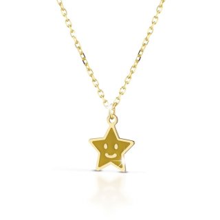 Le Bebe' - Collana Fortuna - Oro Giallo - Stella