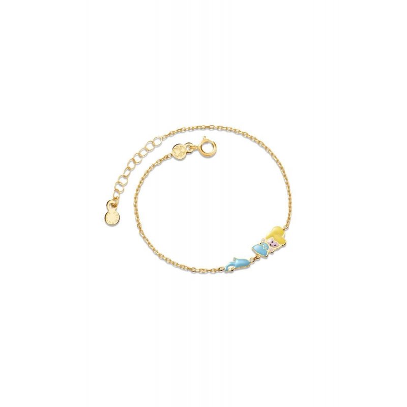Fiabe ♡ Bracciale Oro Giallo Cenerentola