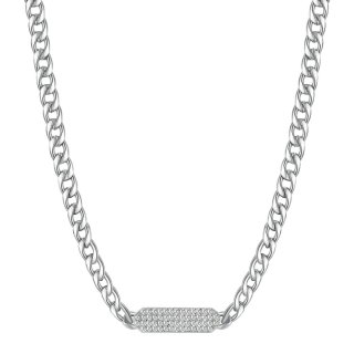 Brosway - Collana Symphonia - Acciaio - Cristalli