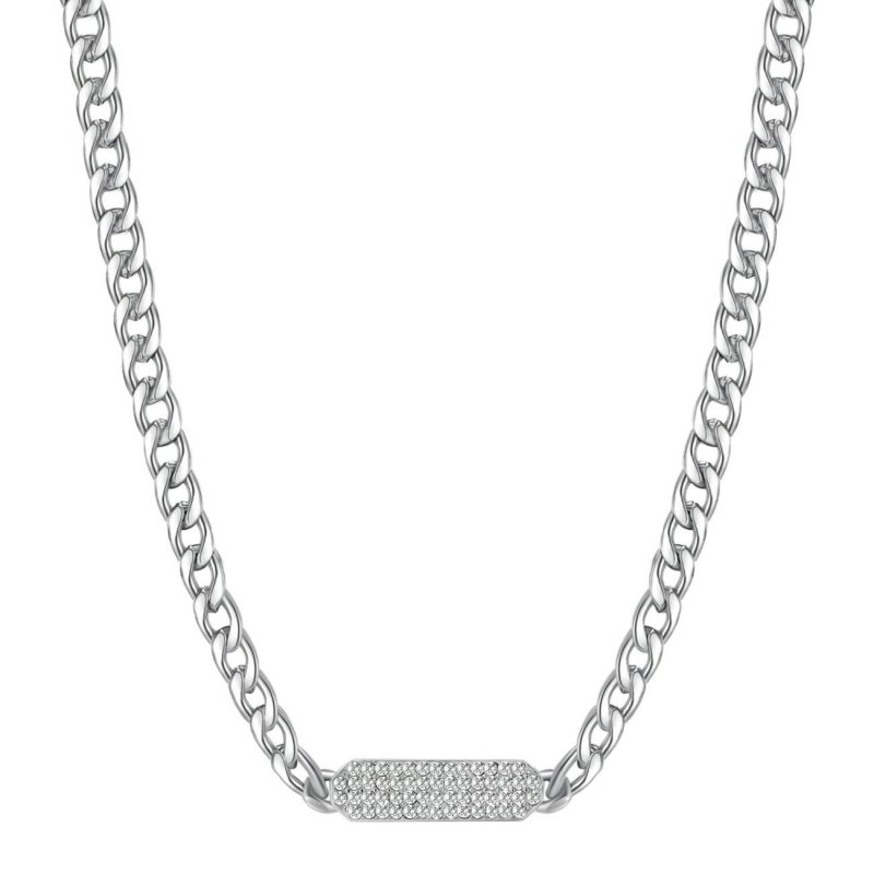 Brosway - Collana Symphonia - Acciaio - Cristalli