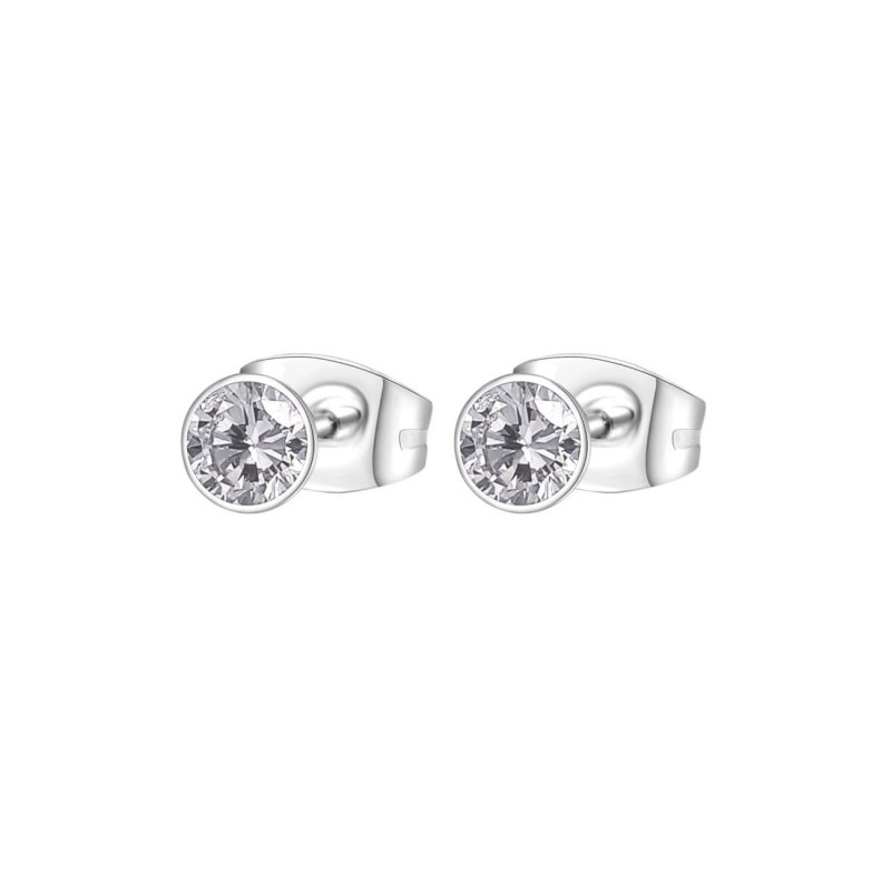 Brosway - Orecchino Chakra - Zirconi - Acciaio