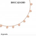 Boccadamo - Collana Con Cuori - Argento 925