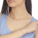 Boccadamo - Collana Con Cuori - Argento 925