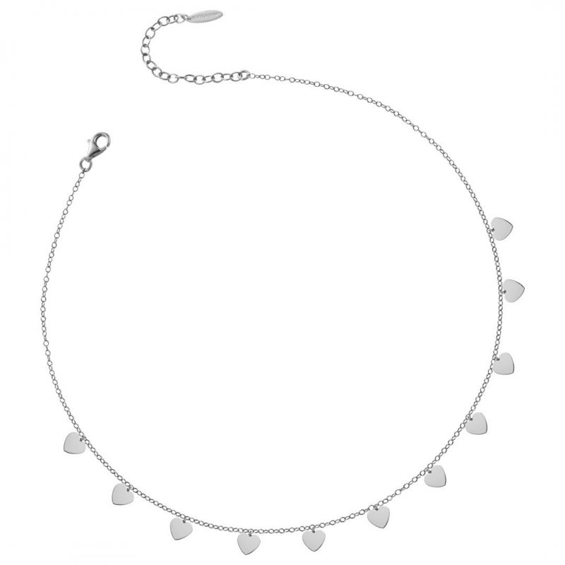 Boccadamo - Collana Con Cuori - Argento 925