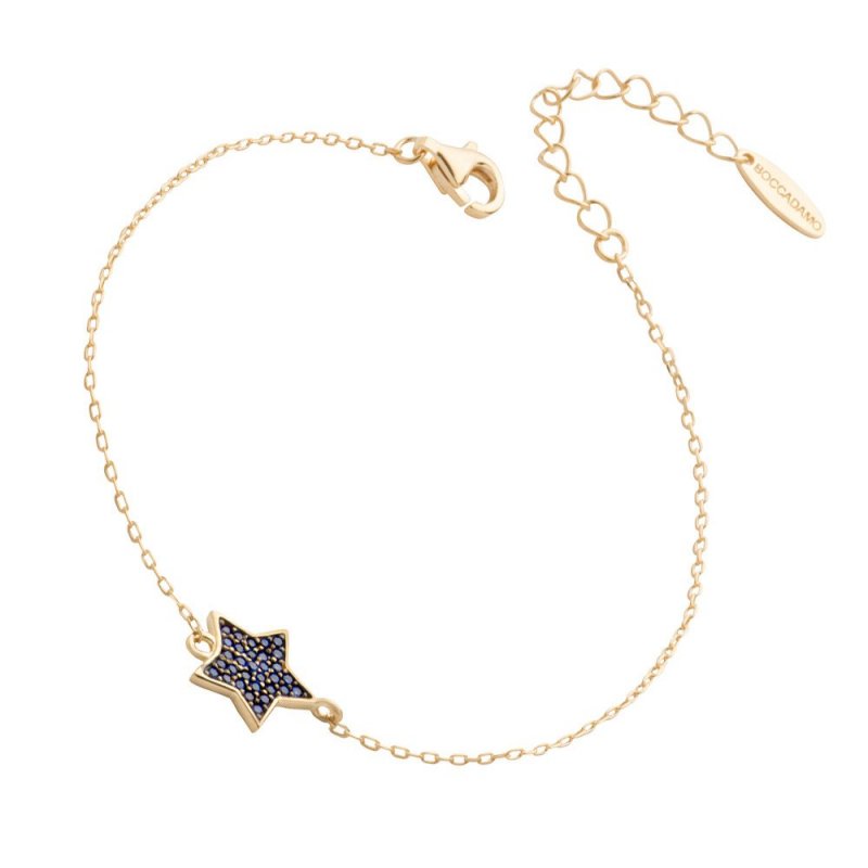 Boccadamo - Bracciale Stella - Oro Giallo - Zirconi