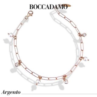Boccadamo - Bracciale Gaya - Argento - Oro Rosa