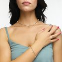 Boccadamo - Bracciale Gaya - Argento - Oro Rosa