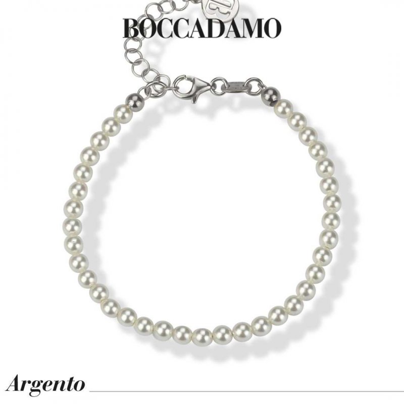 Boccadamo - Bracciale Perle - Argento - Elegante