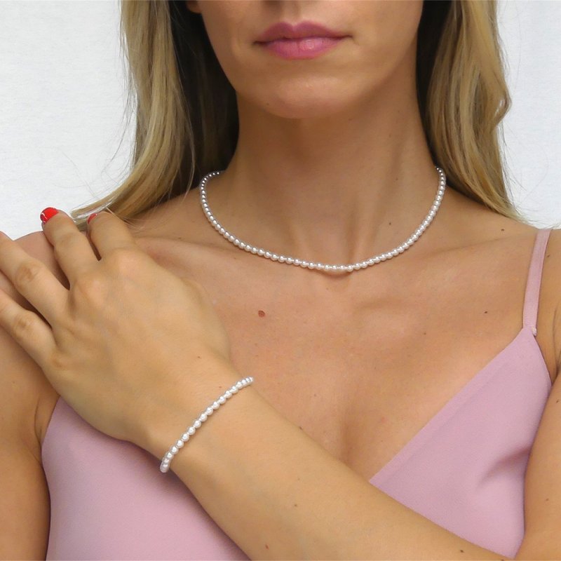 Boccadamo - Bracciale Perle - Argento - Elegante