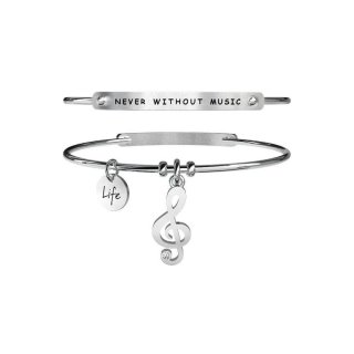 Kidult - Bracciale Chiave Di Violino - Acciaio - Free Time
