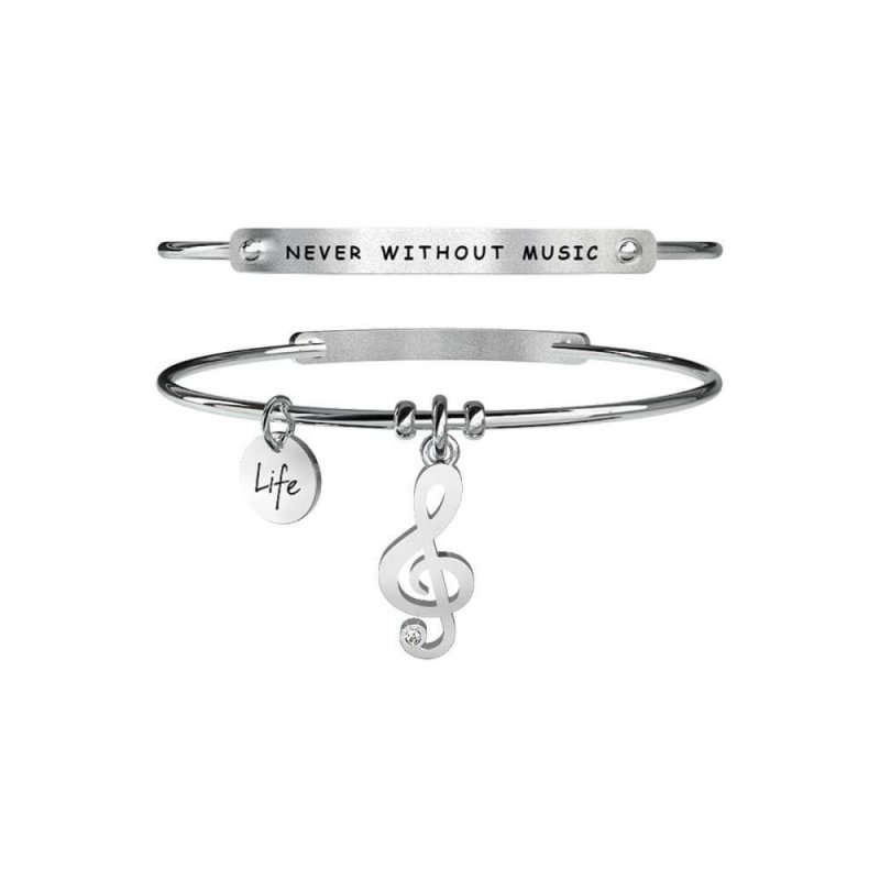 Kidult - Bracciale Chiave Di Violino - Acciaio - Free Time
