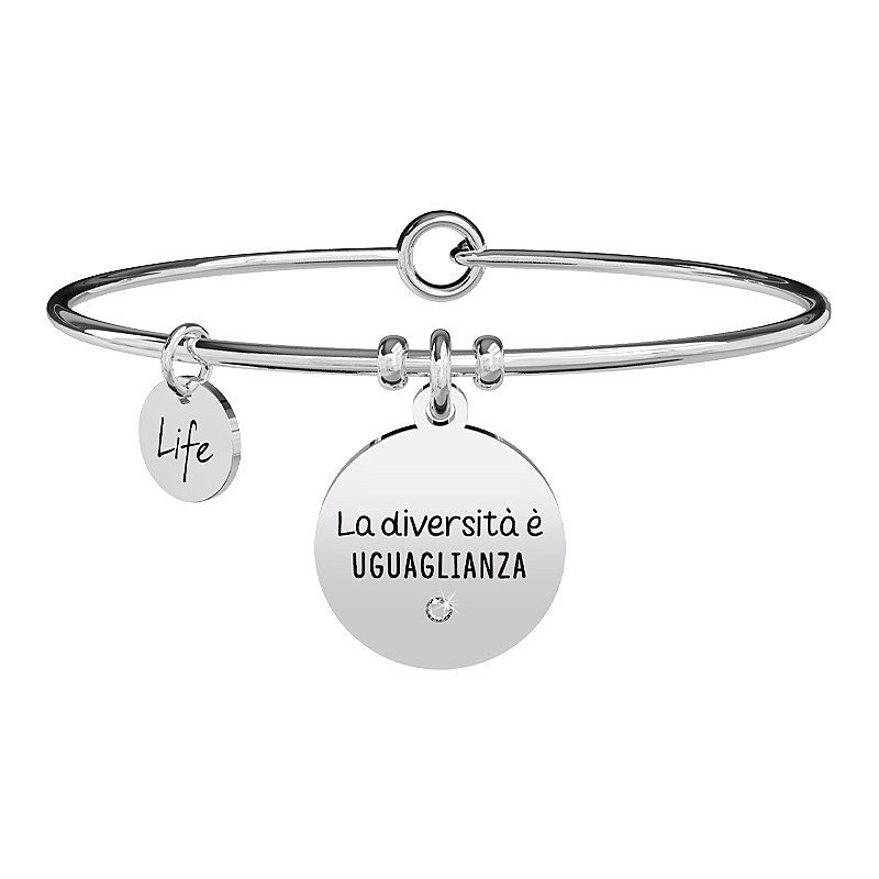 Kidult - Bracciale Diversità | Uguaglianza - Acciaio - Philosophy