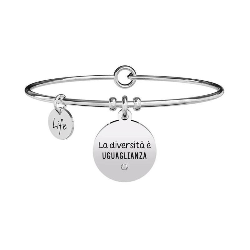Kidult - Bracciale Diversità | Uguaglianza - Acciaio - Philosophy