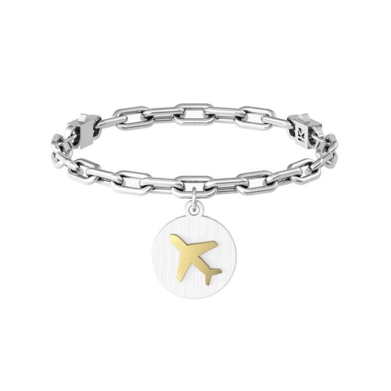 Kidult - Bracciale Aereo - Acciaio - Free Time