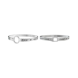 Kidult - Set Bracciali Coppia - Acciaio - Special Moments