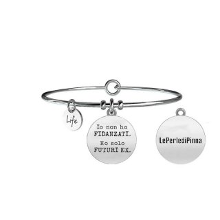Bracciale Kidult in Acciaio Le Perle di Pinna – Irony – 731008