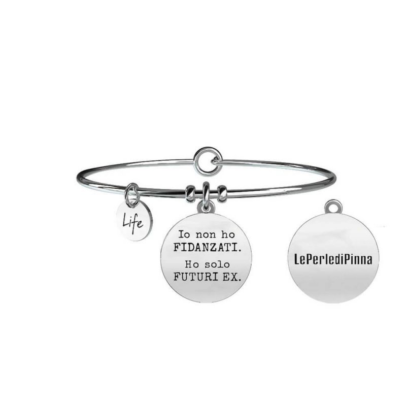 Bracciale Kidult in Acciaio Le Perle di Pinna – Irony – 731008
