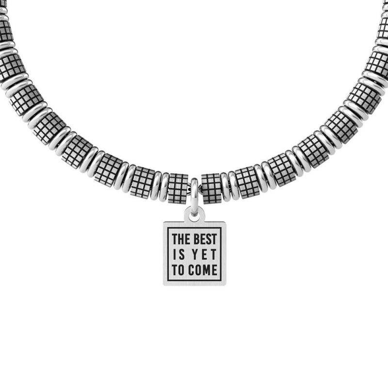 Kidult - Bracciale 50° | Buon Compleanno - Acciaio