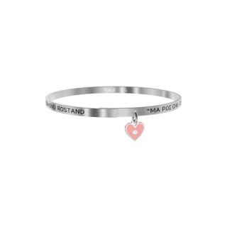 Kidult - Bracciale Bacio | E. Rostand - Acciaio - Love