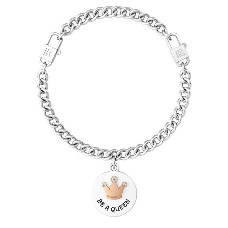 Kidult - Bracciale Corona - Acciaio - Symbols
