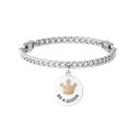 Kidult - Bracciale Corona - Acciaio - Symbols