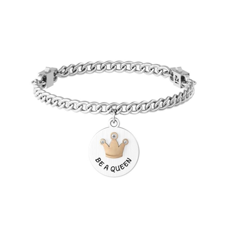 Kidult - Bracciale Corona - Acciaio - Symbols