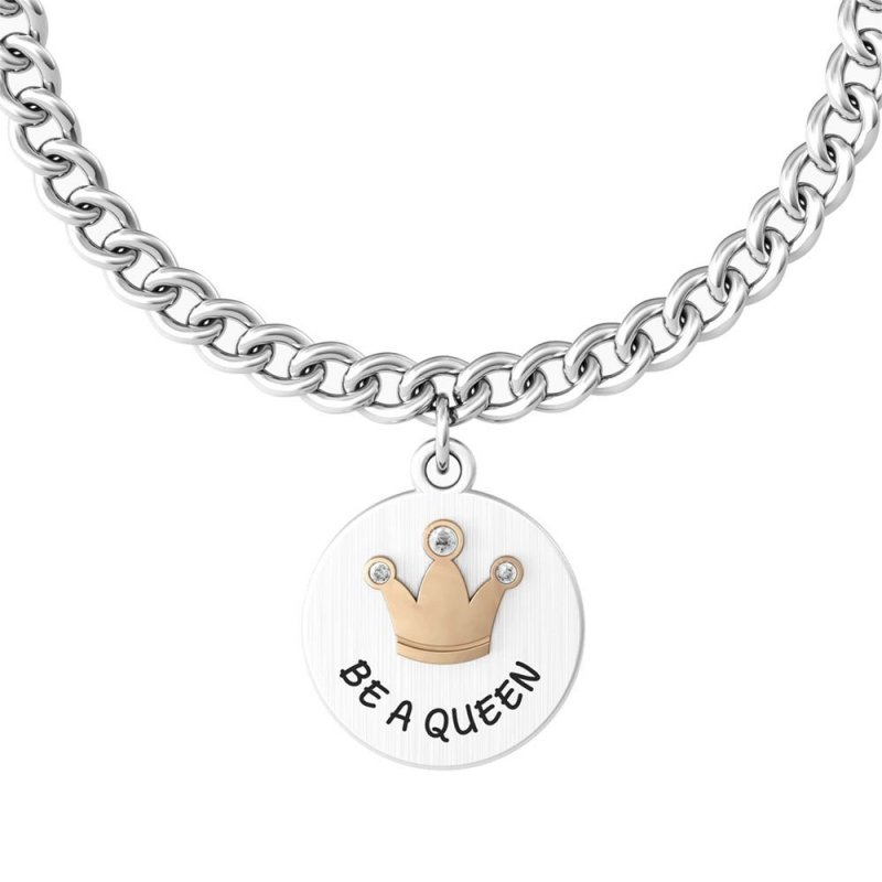 Kidult - Bracciale Corona - Acciaio - Symbols