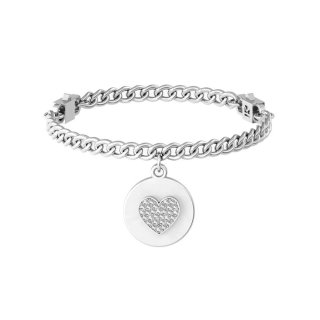 Kidult - Bracciale Kidult In Acciaio - Cuore - Amore Senza Confini