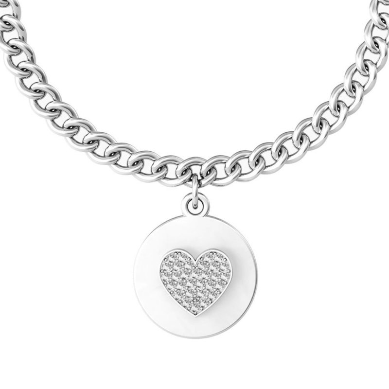 Kidult - Bracciale Kidult In Acciaio - Cuore - Amore Senza Confini