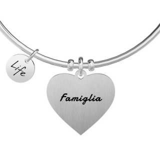 Kidult - Bracciale Cuore | Famiglia - Acciaio - Donna