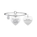 Kidult - Bracciale Chi Semina Amore - Acciaio - Love