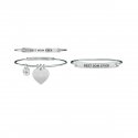 Kidult - Set Bracciali Mamma-Figlio - Acciaio - Family