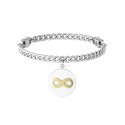 Kidult - Bracciale Infinito | Love Life - Symbols - Acciaio
