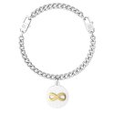 Kidult - Bracciale Infinito | Love Life - Symbols - Acciaio