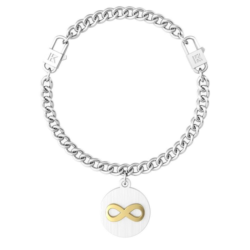 Kidult - Bracciale Infinito | Love Life - Symbols - Acciaio