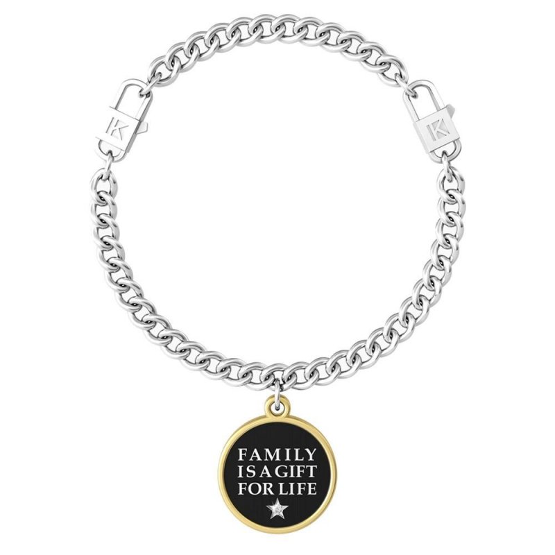 Kidult - Bracciale Family - Acciaio - Dorato