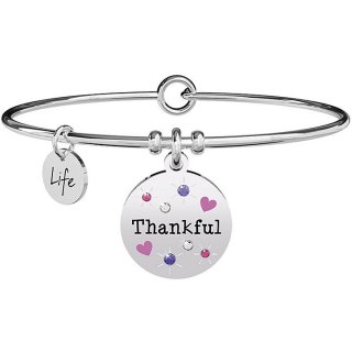 Kidult - Bracciale Thankful - Acciaio - Donna