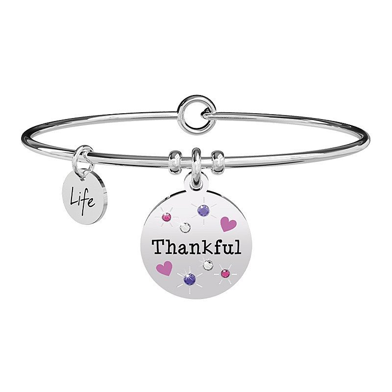 Kidult - Bracciale Thankful - Acciaio - Donna