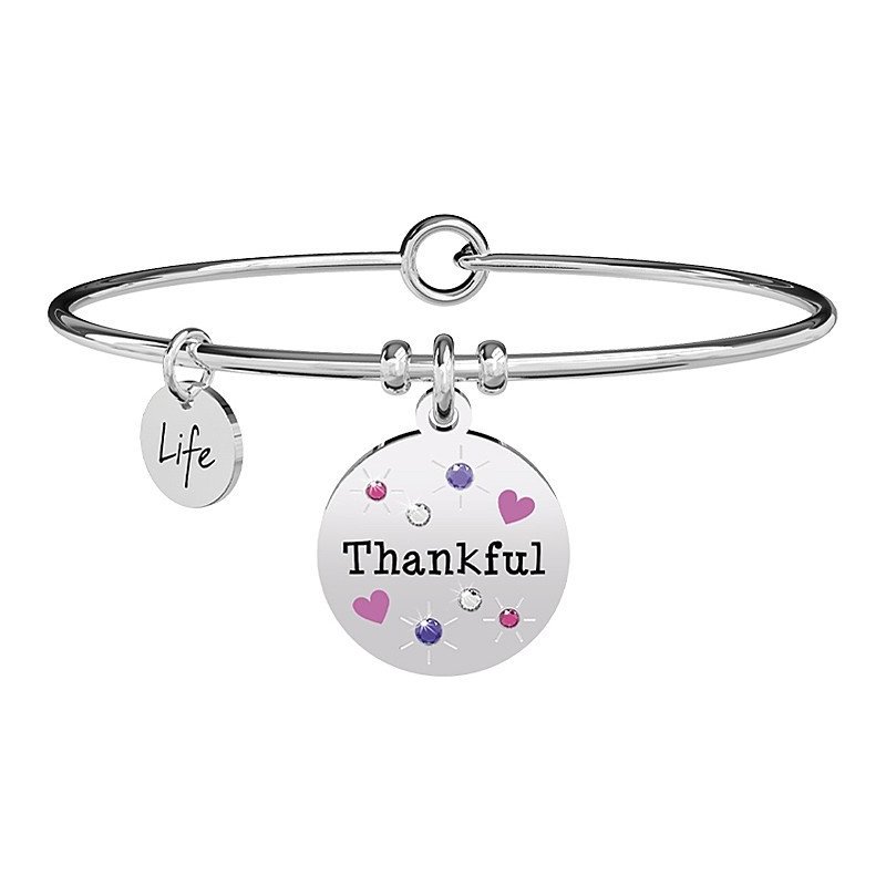 Kidult - Bracciale Thankful - Acciaio - Donna