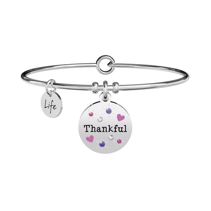 Kidult - Bracciale Thankful - Acciaio - Donna