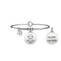 Kidult - Bracciale Dad | Hero - Acciaio - Family
